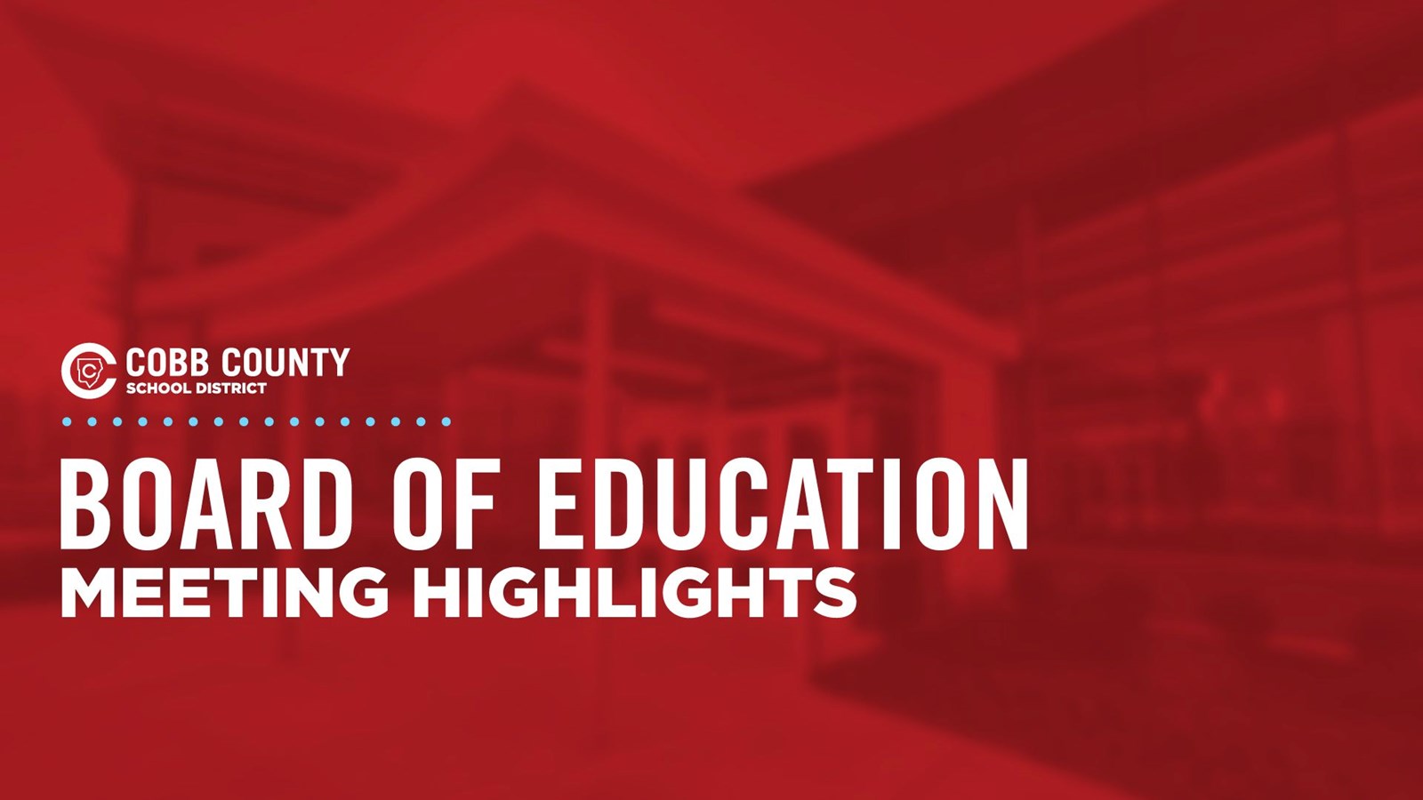 BOE Meeting Highlights